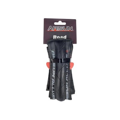 Pneu 700 x 25 Arisun bike Speed road Allure Kevlar 60 Tpi - Foto 1