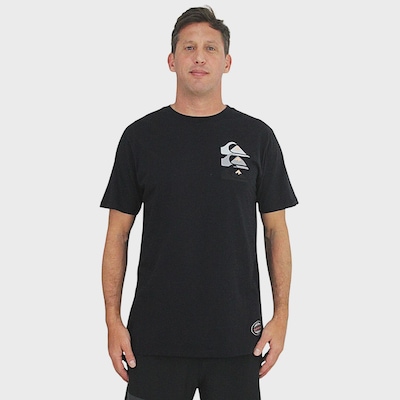 Camiseta Quiksilver Three Logo Masculina - Foto 2
