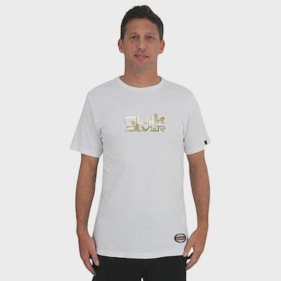 Camiseta Quiksilver Omni Chrome Line Masculina - Foto 1
