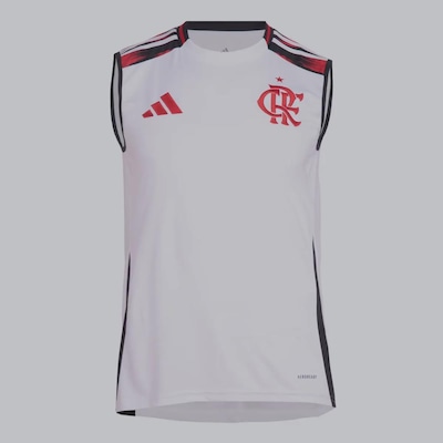 Camiseta Regata do Flamengo II 2025 adidas Masculina - Foto 1