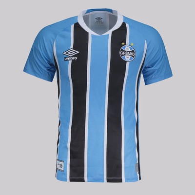 Camisa do Grêmio I 2025 Umbro Com Número Patch Sul-Americana Masculina - Foto 1