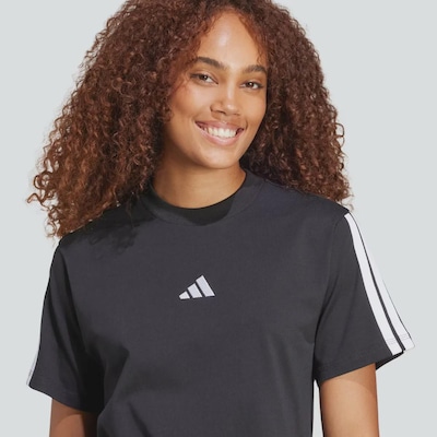 Camiseta adidas 3 Stripes Feminina - Foto 5