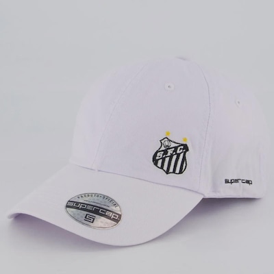 Boné Adulto Santos Supercap 6 Gomos Aba Curva - Foto 4
