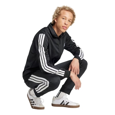 Agasalho Masculino adidas Sportswear Basic 3 Listras - Foto 6