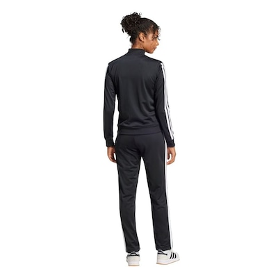 Agasalho Feminino adidas Essentials 3 Stripes - Foto 2