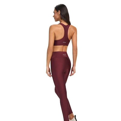 Calça Legging Alto Giro Eterna Shine Feminina - Foto 2