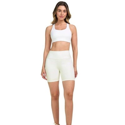Bermuda Alto Giro Essentials Feminina - Foto 1