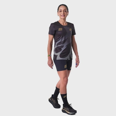 Camiseta Asics Golden Run Feminina - Foto 5