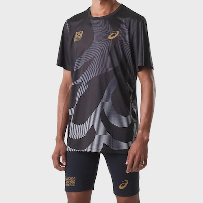 Camiseta Asics Golden Run Masculina - Foto 3