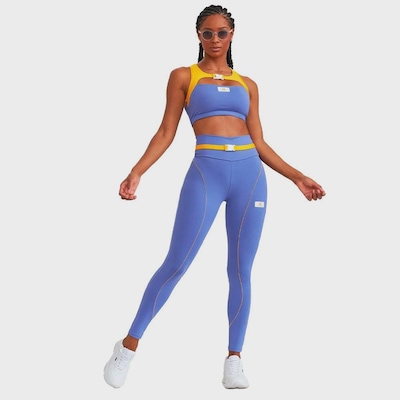 Calça Legging Feminina Caju Brasil Nz com Fecho - Foto 3