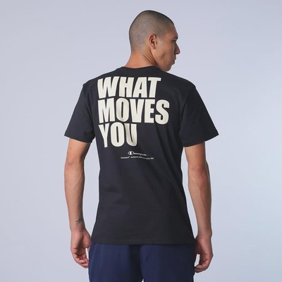 Camiseta Masculina Champion Mc What Moves You Script - Foto 3