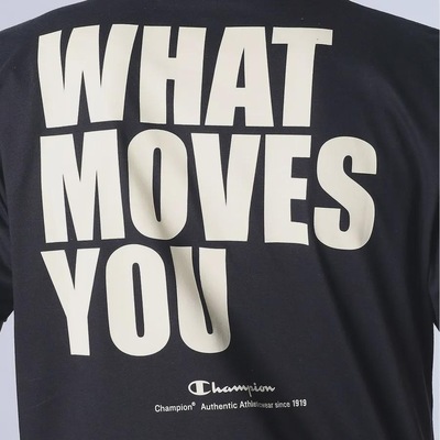 Camiseta Masculina Champion Mc What Moves You Script - Foto 5