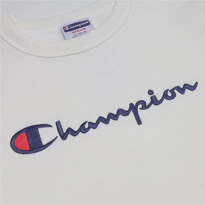 Blusão de Moletom Masculina Champion Logo Bordado Tecido Grosso - Foto 4