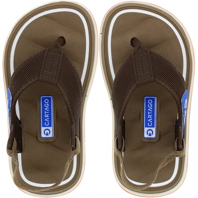 Chinelo de Dedo Infantil Cartago Malaga Sport - Foto 1
