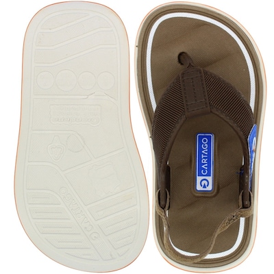 Chinelo de Dedo Infantil Cartago Malaga Sport - Foto 3