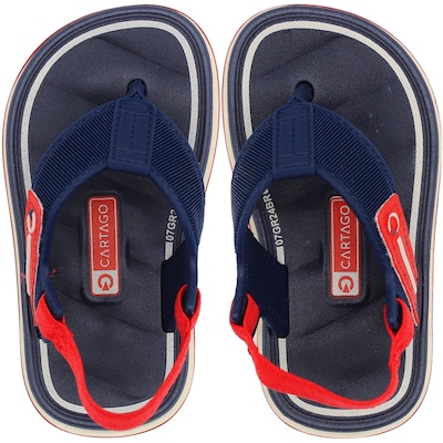 Chinelo de Dedo Infantil Cartago Malaga Sport - Foto 1