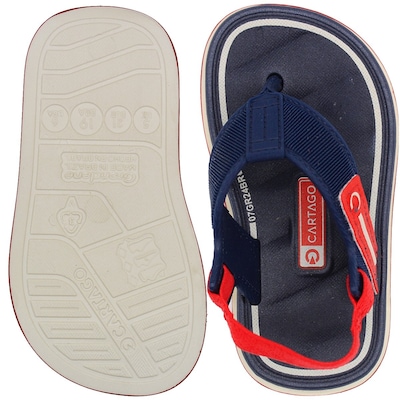 Chinelo de Dedo Infantil Cartago Malaga Sport - Foto 3