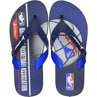 Chinelo de Dedo Masculino Rider Street Duo NBA - Foto 1