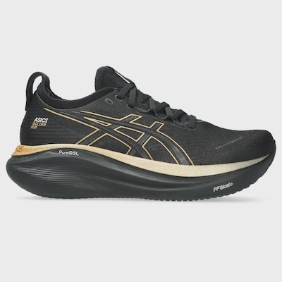 Tênis Feminino Asics Gel Nimbus 27 Golden Run - Foto 1