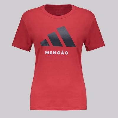 Camiseta do Flamengo adidas CR Feminina - Foto 1