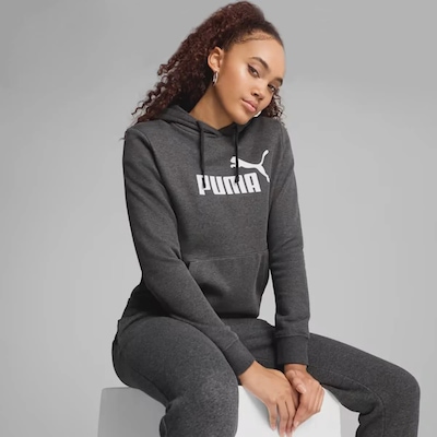 Blusão de Moletom Feminino Puma ESS NO. 1 Logo - Foto 3