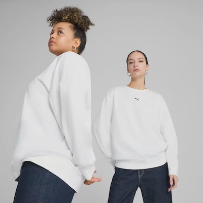 Blusão de Moletom Feminino Puma ESS Oversized - Foto 3