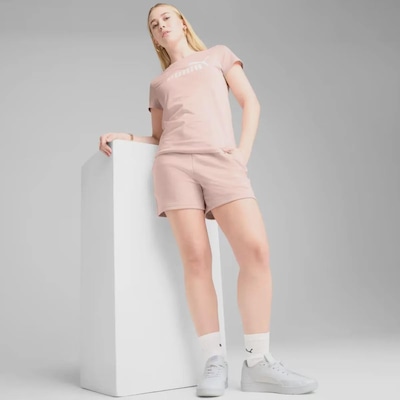 Shorts Puma ESS Small NO. 1 Logo 5 Feminino - Foto 3