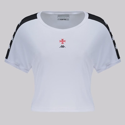 Cropped do Vasco Feminino Kappa Supp Lee - Foto 1