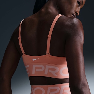 Top Nike Pro Indy Plunge Feminino - Foto 2