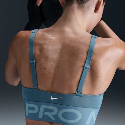 Top Nike Pro Indy Plunge Feminino - Foto 2