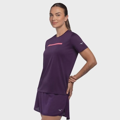 Camiseta Mizuno Energy Stamp Feminina - Foto 3