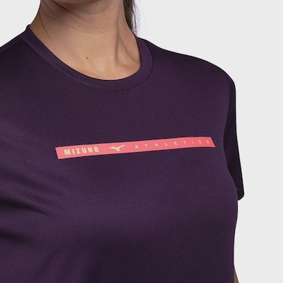 Camiseta Mizuno Energy Stamp Feminina - Foto 4