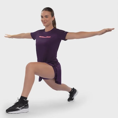 Camiseta Mizuno Energy Stamp Feminina - Foto 6