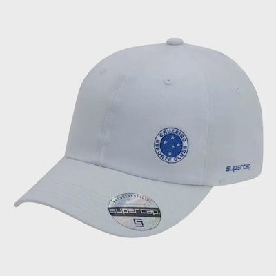 Boné Adulto SuperCap Cruzeiro Bordado Lateral - Foto 2