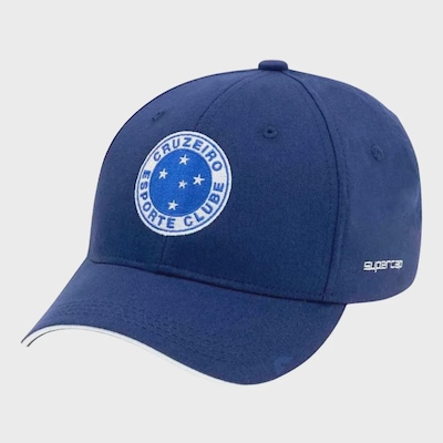 Boné Adulto SuperCap Cruzeiro Bordado Frontal - Foto 2