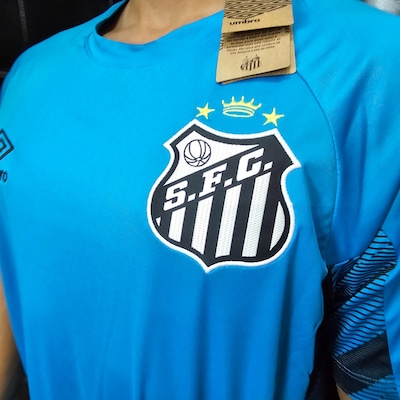 Camisa de Goleiro do Santos Masculina Umbro 2025 - Foto 4