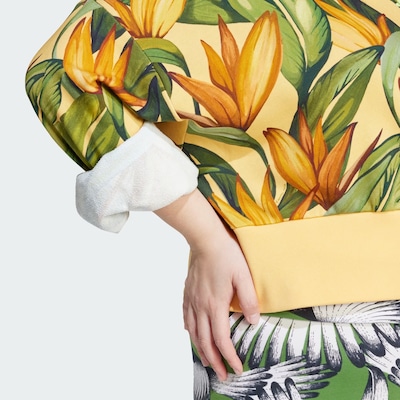 Jaqueta Feminina Adidas X Farm Plus Size - Foto 3