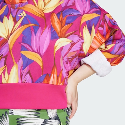 Jaqueta Feminina Adidas X Farm Plus Size - Foto 3