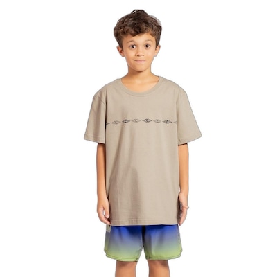 Camiseta Infantil Rip Curl New Secondary Custom - Foto 1