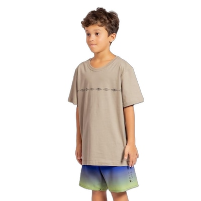 Camiseta Infantil Rip Curl New Secondary Custom - Foto 2