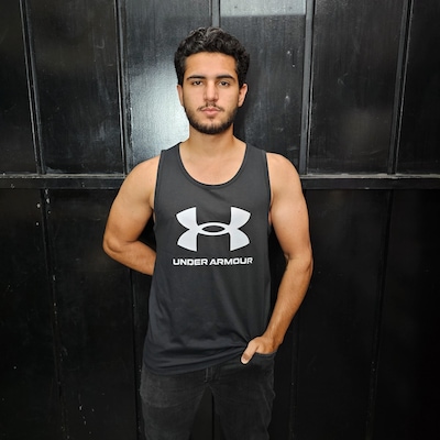Camiseta Regata Masculina Under Armour Regata Basic Sportstyle - Foto 2