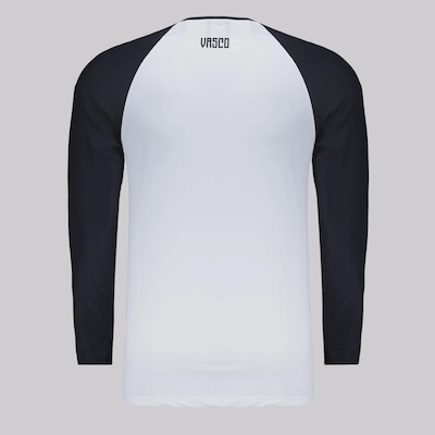 Camisa do Vasco Manga Longa Proteção UV Plaga Braziline Masculina - Foto 2
