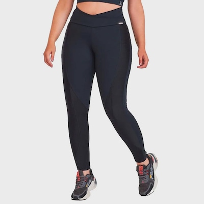 Calça Legging Feminina Caju Brasil Nz Cos Alto - Foto 1