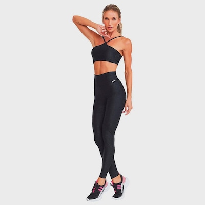 Calça Legging Feminina Caju Brasil Textura Exclusiva - Foto 3