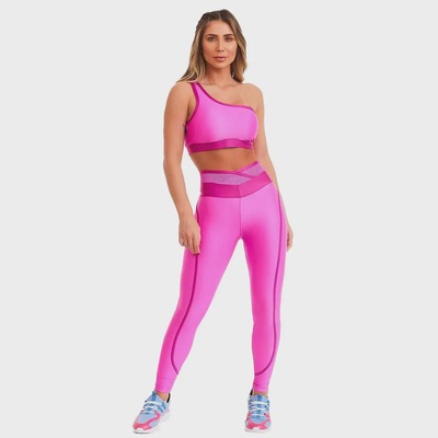 Calça Legging Feminina Caju Brasil Atletika Hue - Foto 3