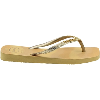 Chinelo Havaianas Slim Square Glitter Party Feminino - Foto 2