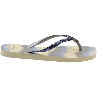 Chinelo Havaianas Slim Square Glitter Party Feminino - Foto 1