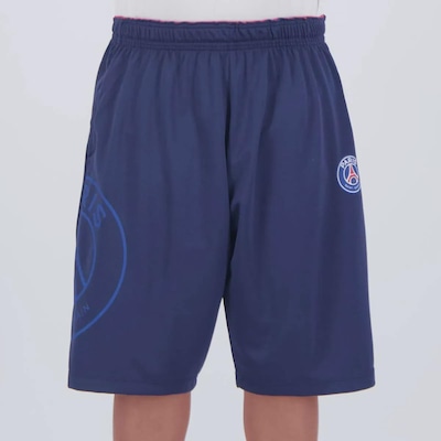 Kit Uniforme do PSG Camisa + Calção Futfanatics Infantil - Foto 5
