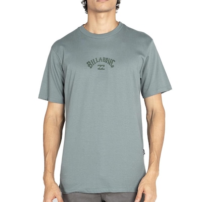 Camiseta Masculina Billabong Mid Arch Plus Size - Foto 1