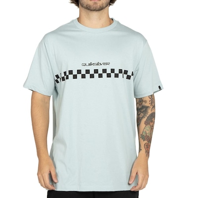 Camiseta Quiksilver Checker Masculina - Foto 1
